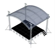 アルミ音響照明トラスシステム