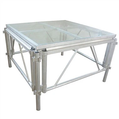 結婚式用ガラスステージ